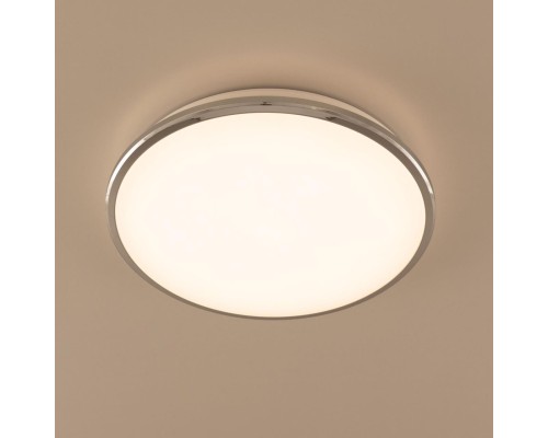 Потолочный светодиодный светильник Citilux CL702301W Луна хром 30Вт 3000К