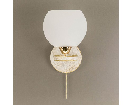 CL131313 Октава Белый+Золото Бра