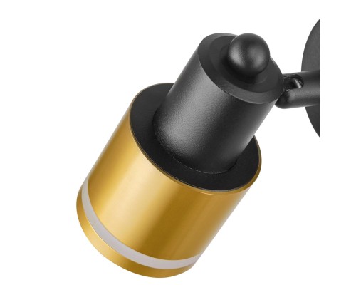 CL565514 Bruno Черный+Бронза Св-к Спот