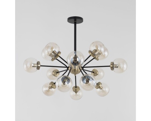 CL105355 Планета Черн+Дымч. Св-к Люстра