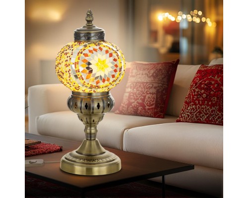 CL419815 Каир Мозаика Янтарь Св-к Настольный