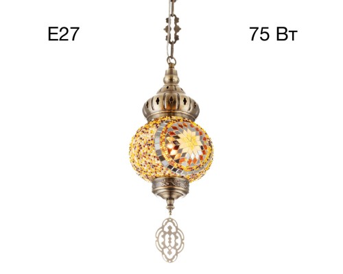 CL419115 Каир Мозаика Янтарь Подвес
