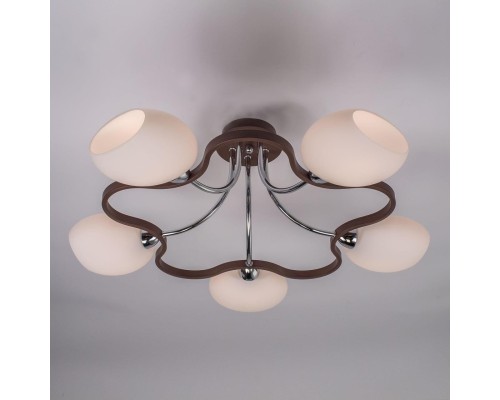 CL131151 Октава Хром+Венге Св-к Люстра