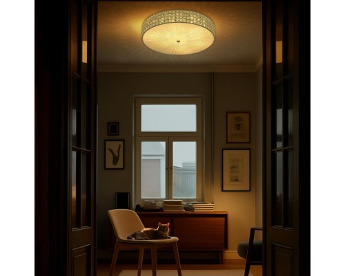 CL32418G1 Портал Хром Св-к Люстра c RGB