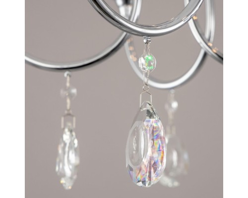 Подвесная люстра Citilux CL437221 Рига Хром