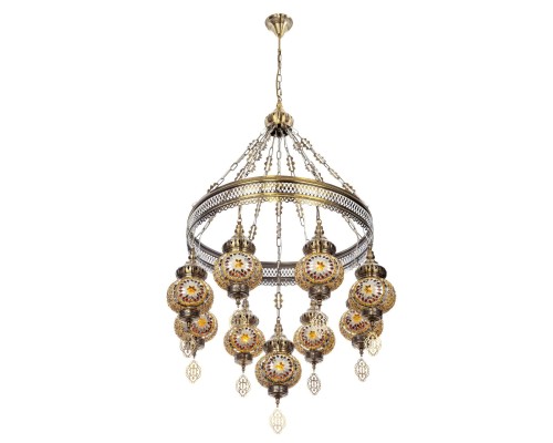 CL419185 Каир Мозаика Янтарь Люстра