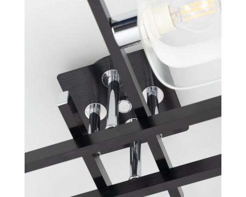 CL139262 Вирта Черный Люстра потолочная