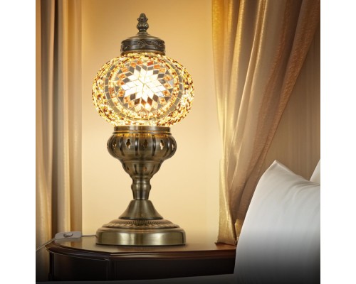 CL419815 Каир Мозаика Янтарь Св-к Настольный