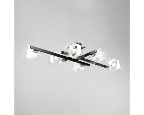 CL139262 Вирта Черный Люстра потолочная