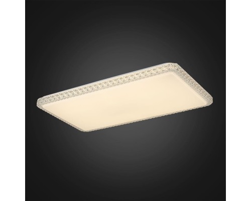 Потолочный светодиодный светильник с диммером Citilux CL715P600 Кристалино Слим 60 Вт 3000K Прозрачный