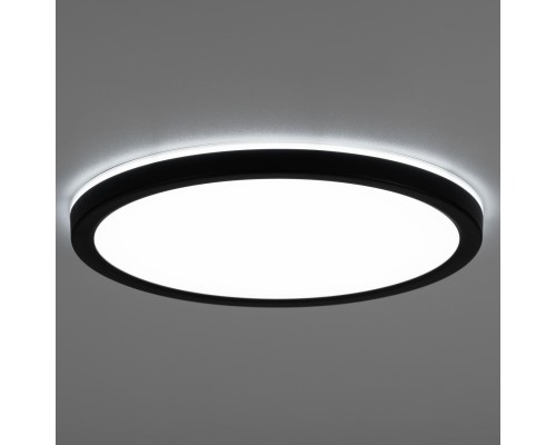 CL738241EL Бейсик Лайн Черный Св-к с пультом LED+RGB 30W