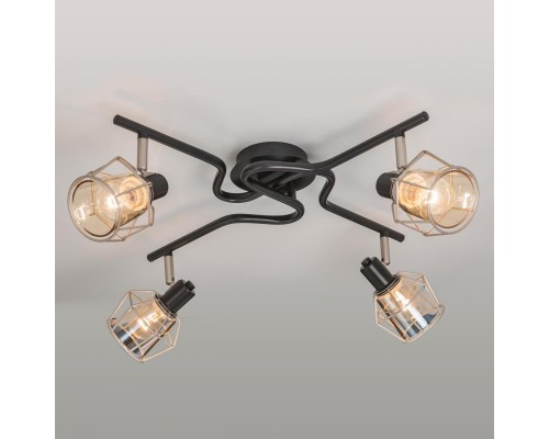 Спот лофт Citilux CL542541 Таверна Черный + Бежевый