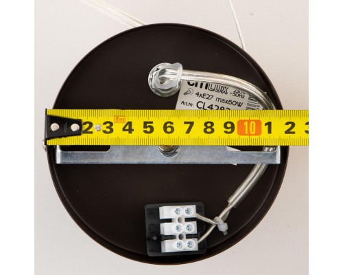 CL428241 Форма Кофе+Серый Св-к Люстра