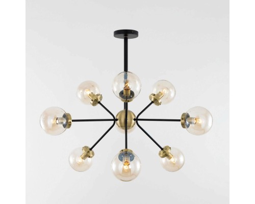 CL105295 Планета Черн+Дымч. Св-к Люстра