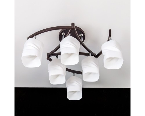 CL126162 Берта Хром+Венге Св-к Люстра