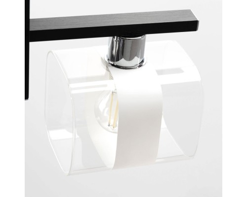 CL139262 Вирта Черный Люстра потолочная