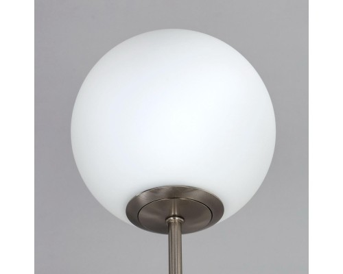 CL102174 Томми Хром Мат.+ Белый Св-к Люстра