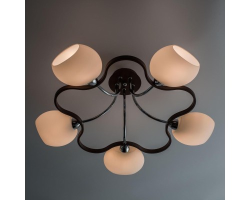 CL131151 Октава Хром+Венге Св-к Люстра