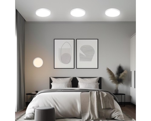 CL738180V Бейсик Белый Св-к Накл. LED 18W*Мульти