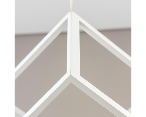 Подвесной светодиодный светильник Citilux CL719300 Куб 40 Вт 4000K Белый