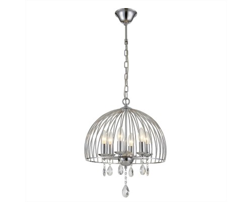 Подвесная люстра Citilux CL462261 Джина Хром