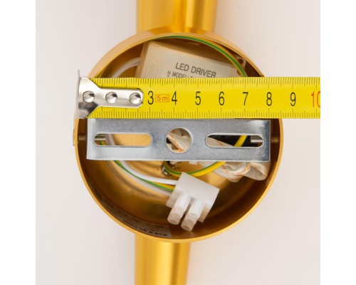 Бра светодиодное Citilux CL227312 Вегас 7 Вт 3000K Шампань