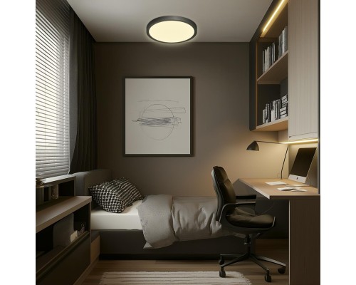 CL738321V Бейсик Черный Св-к Накл. LED 32W*Мульти