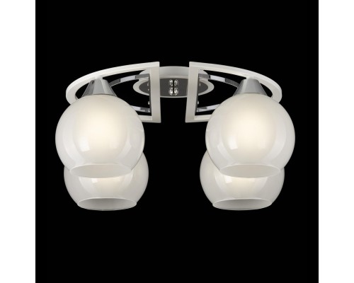 CL121140 Отто Белый+Хром Св-к Люстра