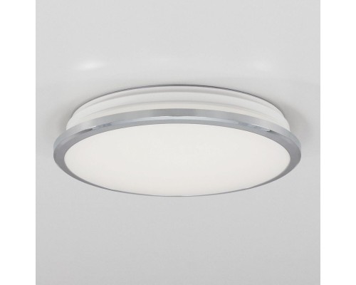 Потолочный светодиодный светильник Citilux CL702161W Луна хром 16Вт 3000К