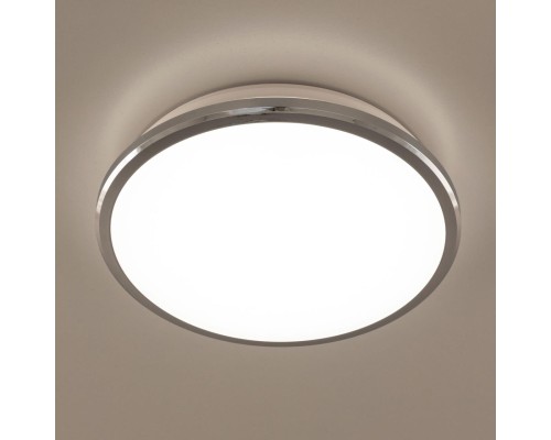 Потолочный светодиодный светильник Citilux CL702161N Луна 16 Вт 4000K Хром