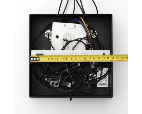 CL203231 Стиг Черный Люстра Подвесная