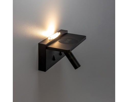 CL704371 Декарт Черный Св-к Настенный