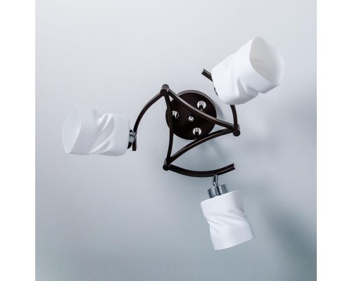 CL126132 Берта Хром+Венге Св-к Люстра