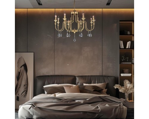 Подвесная люстра Citilux CL437183 Рига Бронза