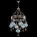 CL419166 Каир Мозаика Синяя Люстра