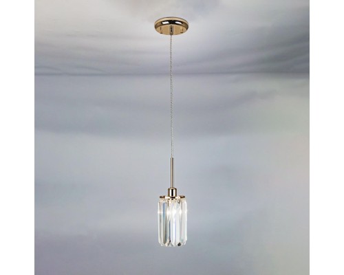 Хрустальная люстра подвесная Citilux CL330112 Синди