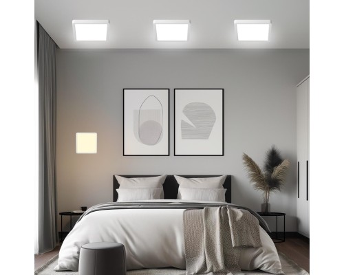 CL738K180V Бейсик Белый Св-к Накл. LED 18W*Мульти