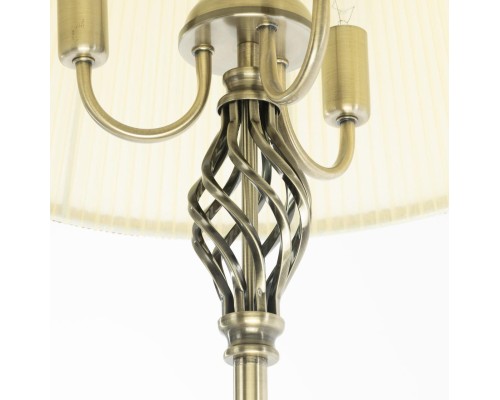 CL402933 Вена Бронза+Кремовый Торшер