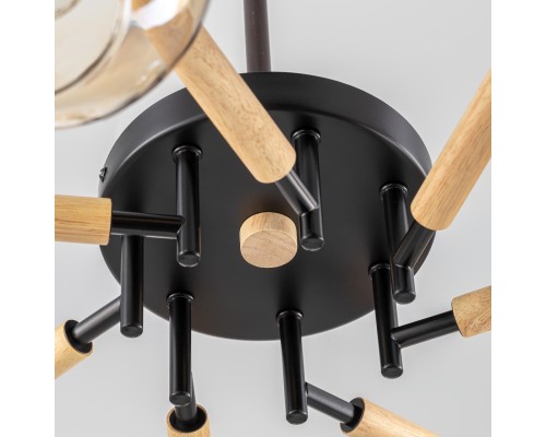 CL133171 TIKA Черная Люстра