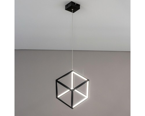 Подвесной светодиодный светильник Citilux CL719201 Куб 30 Вт 4000K Черный