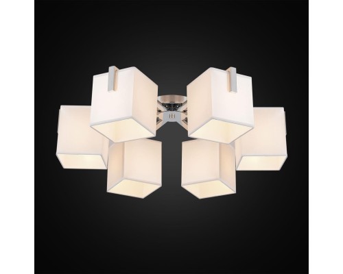 Потолочная люстра Citilux CL465161 Стенли Хром +Белый