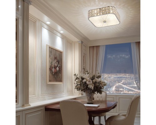 Хрустальная люстра потолочная Citilux CL324241 Портал