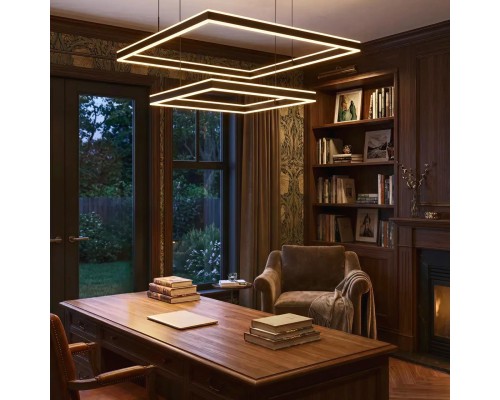 CL719K211 Дуэт Черный Св-к Люстра