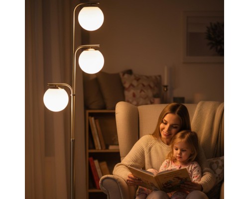 CL228A931 Адам Хром Св-к Торшер