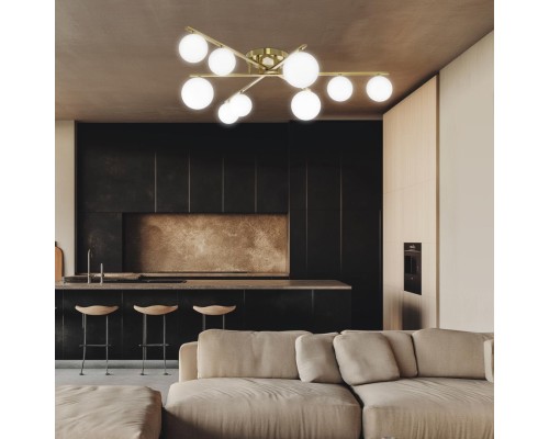 CL209293 GLOB Бронза Св-к Люстра