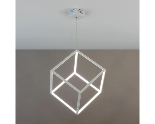 Подвесной светодиодный светильник Citilux CL719300 Куб 40 Вт 4000K Белый