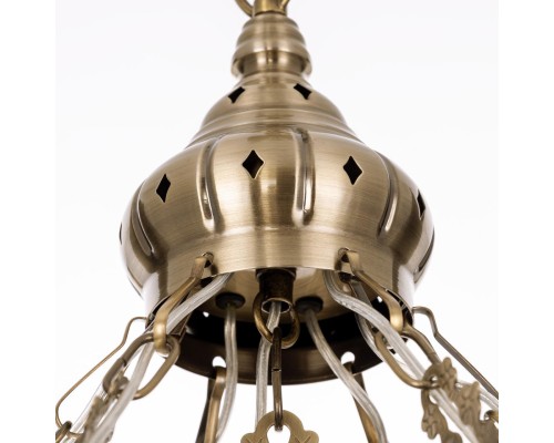 CL419166 Каир Мозаика Синяя Люстра