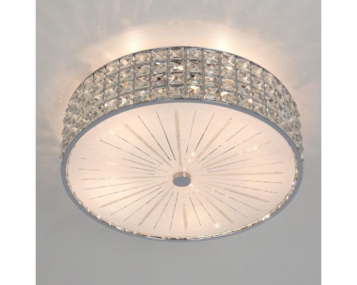 Хрустальная люстра потолочная Citilux CL324151 Портал