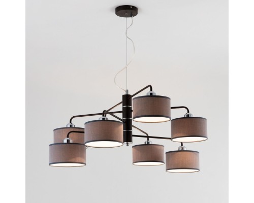 CL428281 Форма Кофе+Серый Св-к Люстра