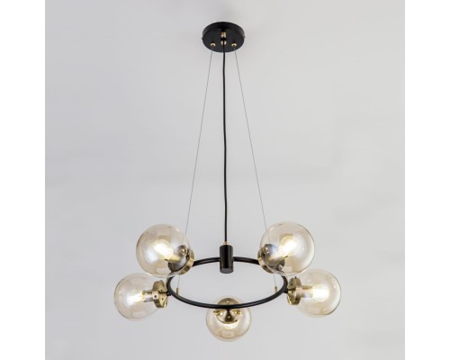 CL105155 Планета Черн+Дымч. Св-к Люстра